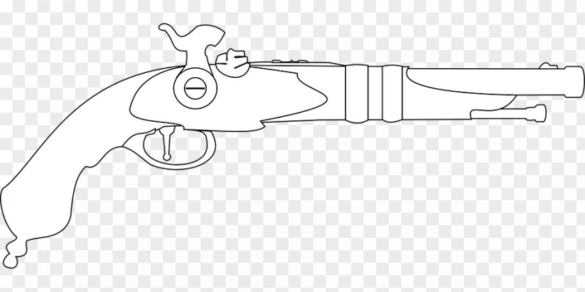 Handgun Firearm Clip Art Pistol Revolver Vector Graphics PNG