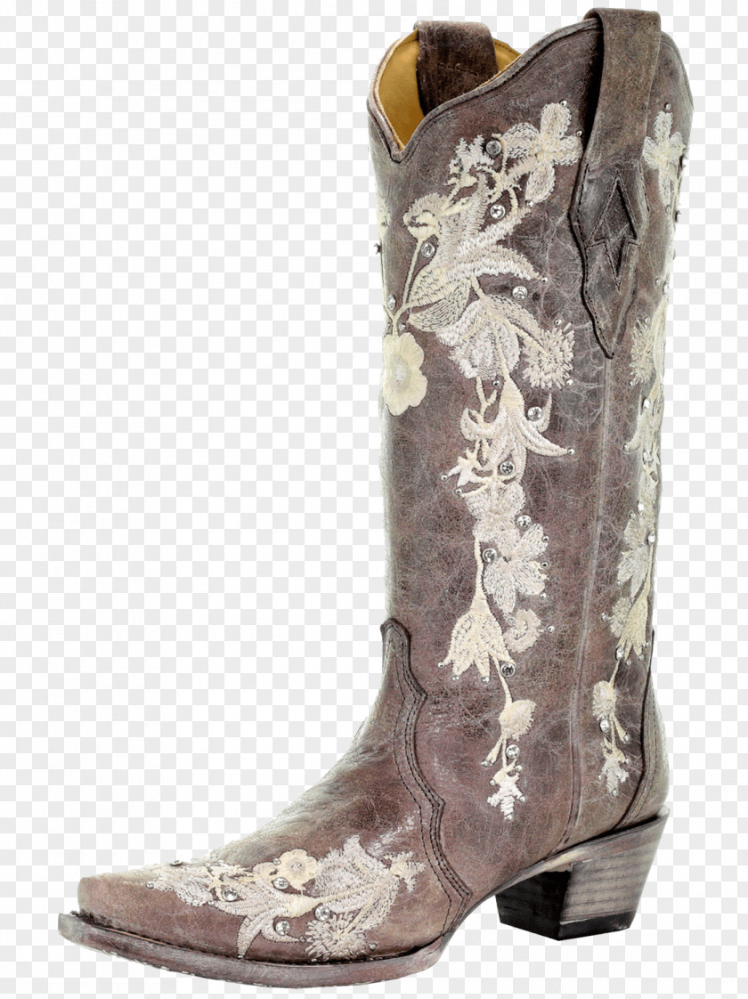 Boot Cowboy Shoe Embroidery Riding PNG