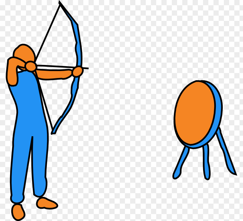 Bow And Arrow Image Shooting Target Clip Art PNG