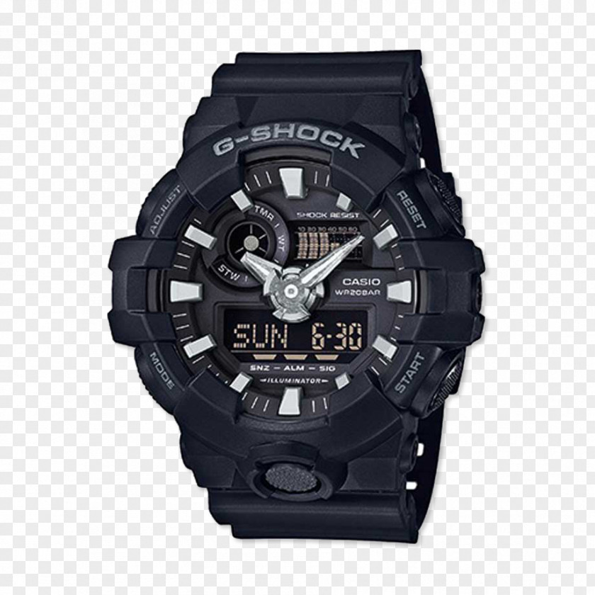 Casio Watch Tough Solar G-Shock Illuminator PNG