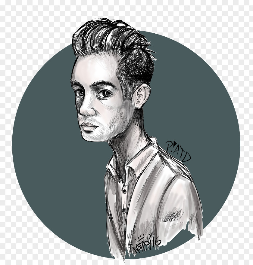 Fan Brendon Urie Panic! At The Disco Art Drawing PNG