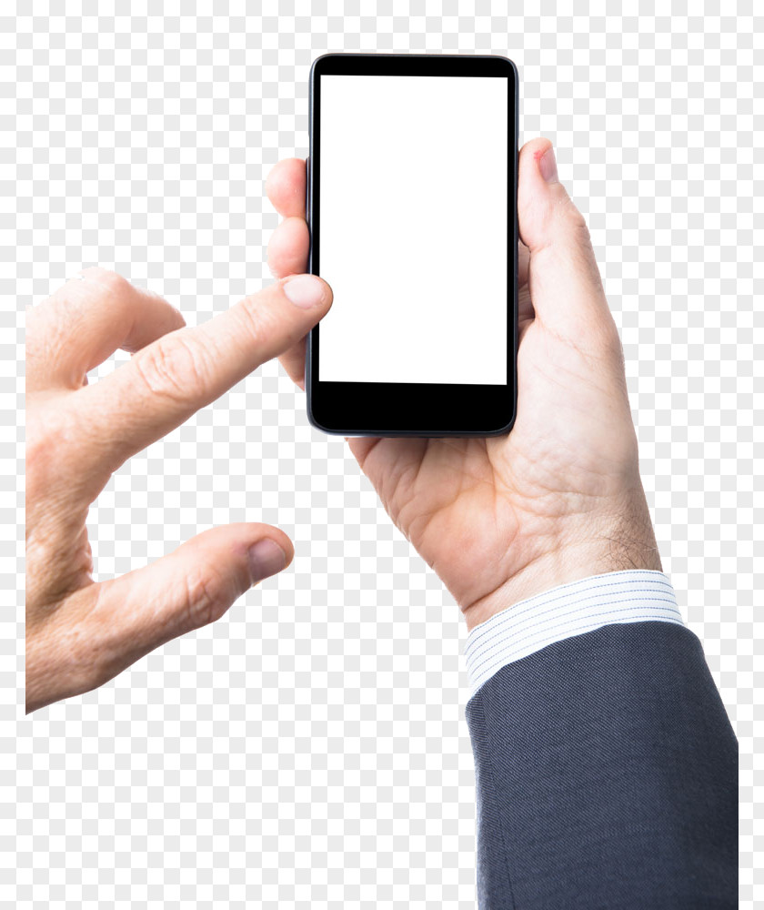 Hand Phone Mobile Download Euclidean Vector PNG
