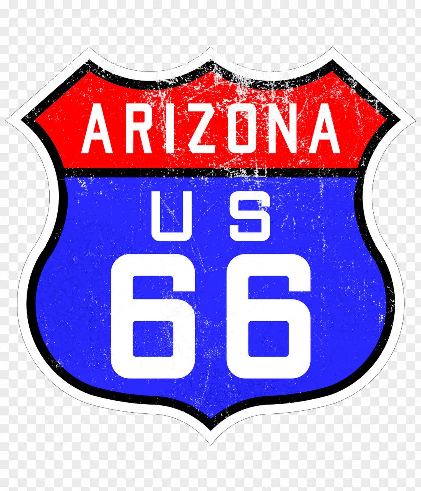 T-shirt U.S. Route 66 In Arizona Zazzle PNG