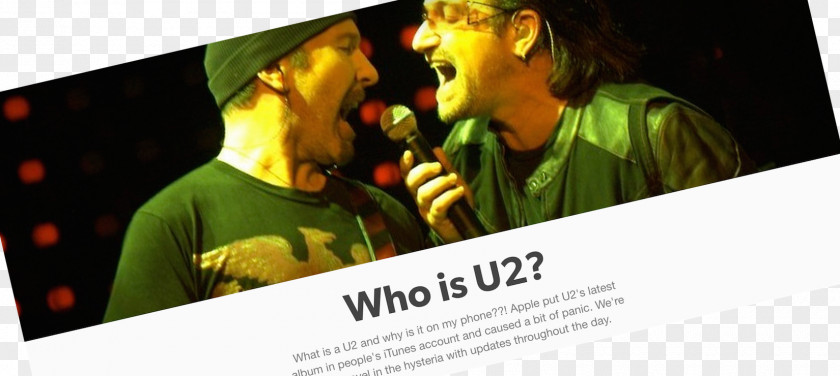 U2 Advertising Brand PNG