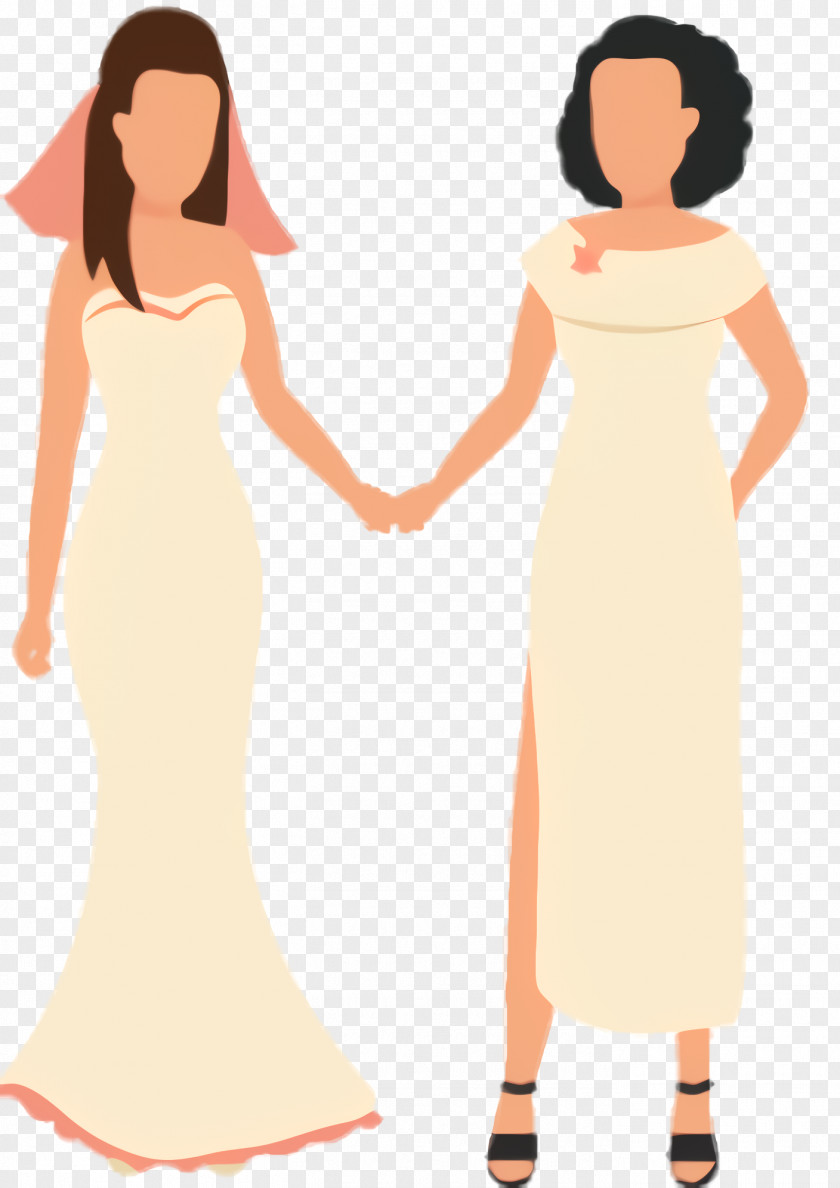 Fashion Model Style Friendship Cartoon PNG