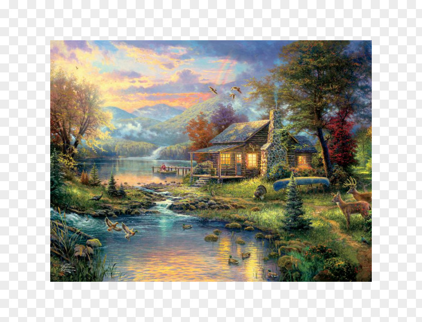 Painting Jigsaw Puzzles Blessings Artist PNG