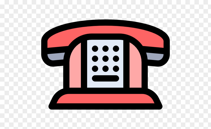 Phone Receiver Line Clip Art PNG