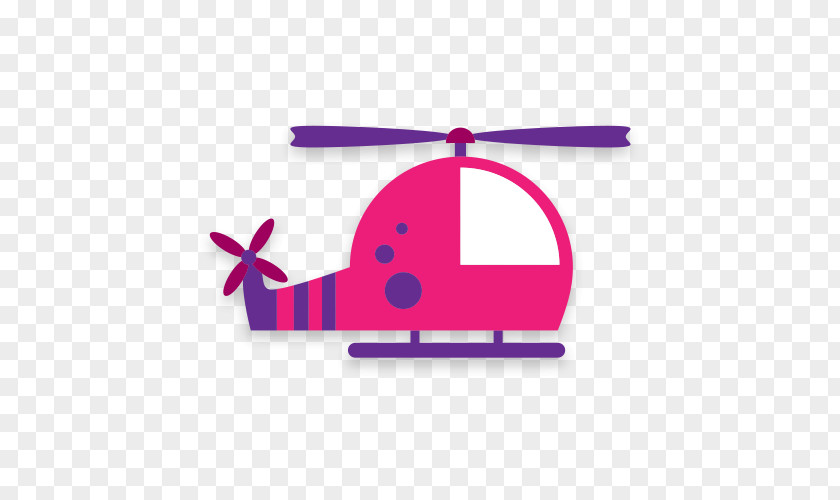 Pink Helicopter Airplane PNG