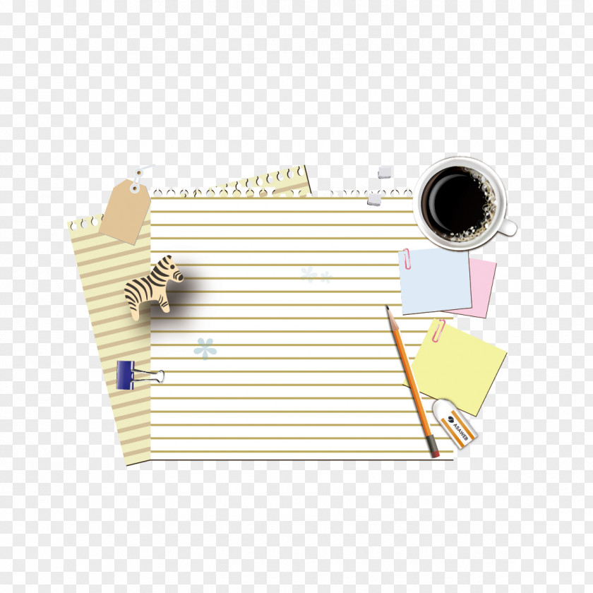 Vector Pen And Present Paper PNG