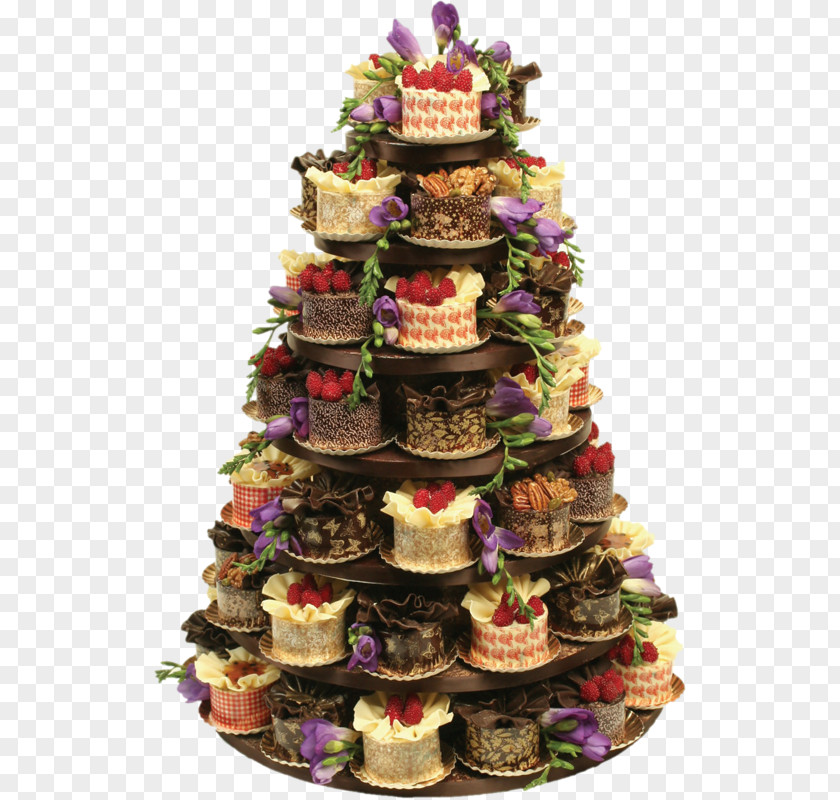 Wedding Cake Buttercream Petit Four Cupcake Fruitcake PNG
