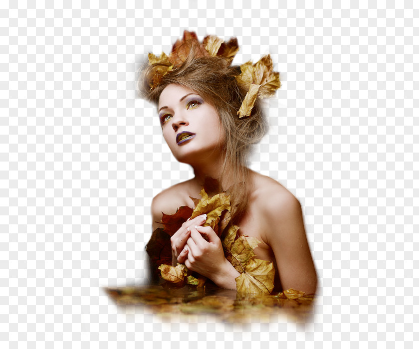 Autumn Woman PNG