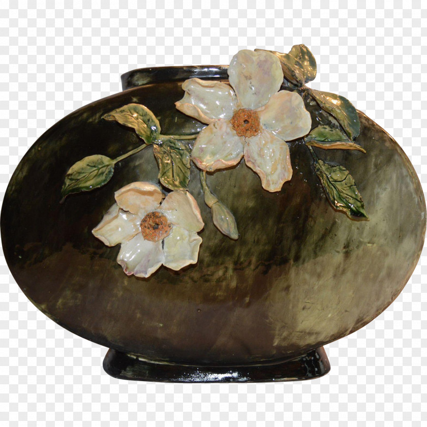 Pottery Vase Limoges Barbotine Porcelain Ceramic PNG