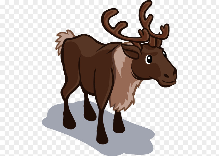 Reindeer FarmVille Santa Claus Moose PNG