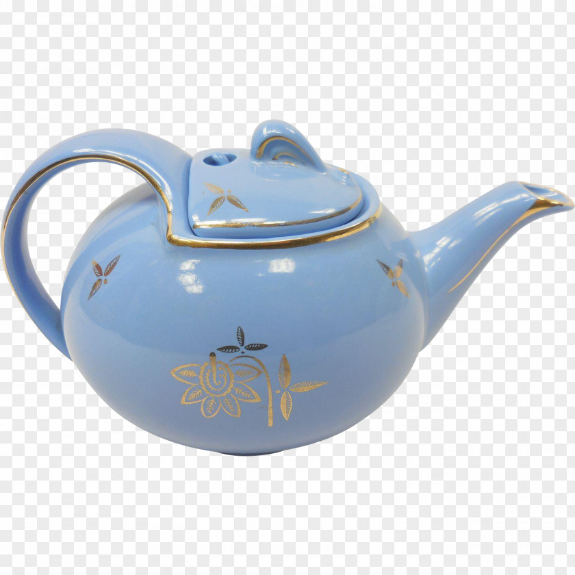 Teapot The Hall China Company Pottery Tableware Lid PNG