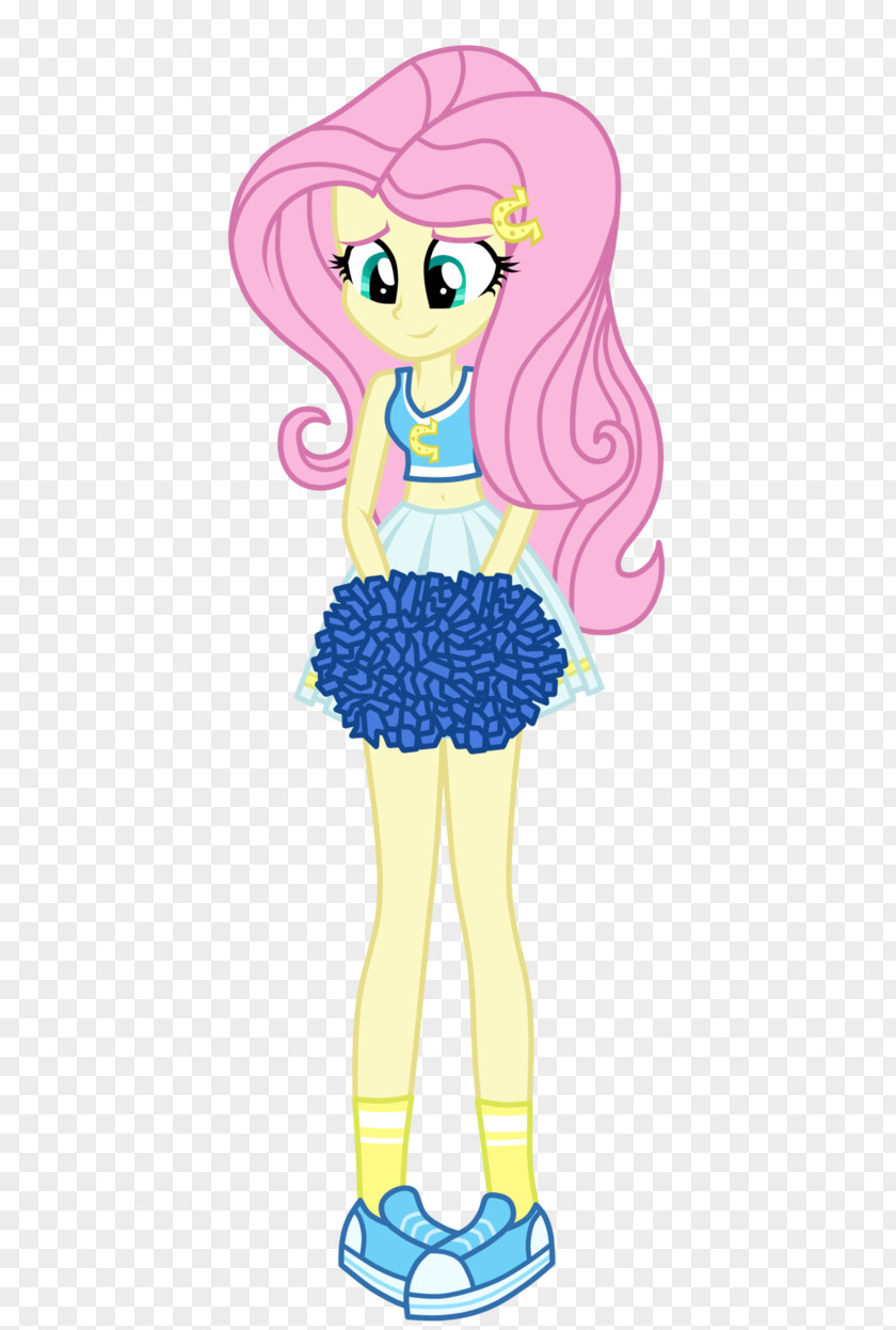 Cheerleader Fluttershy Pinkie Pie Applejack Rarity Rainbow Dash PNG