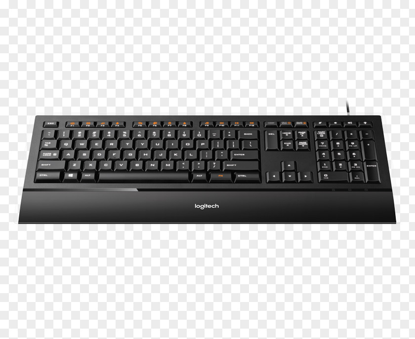 Computer Mouse Keyboard Logitech Illuminated K740 Backlight PNG