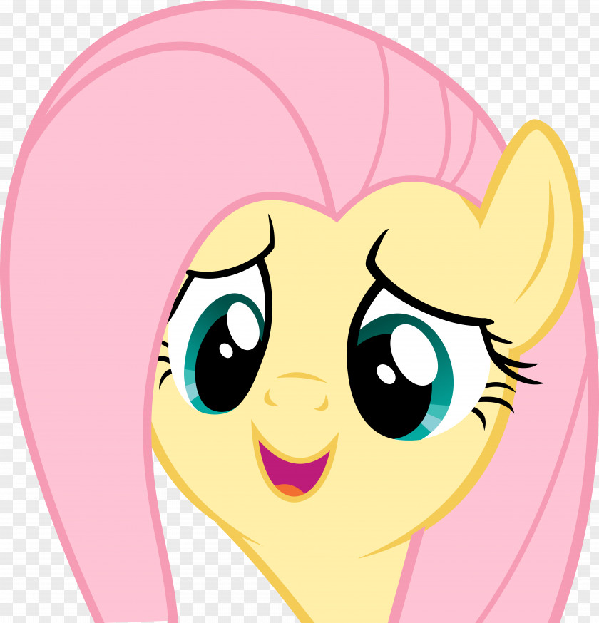 Fluttershy Kiss Pony Flutter Brutter Happiness Illustration PNG