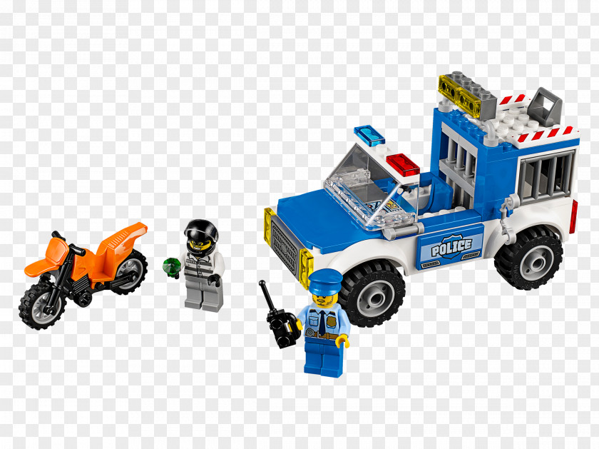 Police LEGO 10735 Juniors Truck Chase Lego City Toy PNG