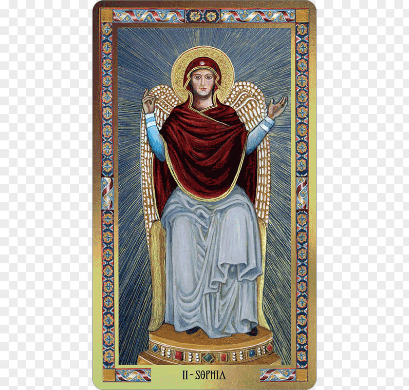 Byzantine The Tarot: Wisdom From An Ancient Empire Universal Wirth Tarot / De High Priestess Fool PNG