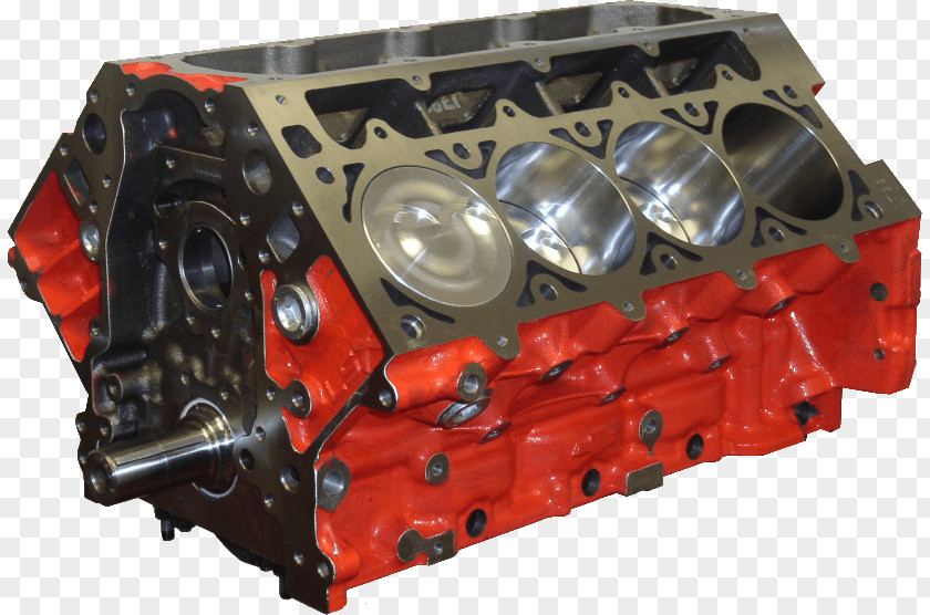 Engine LS Based GM Small-block Chevrolet Camaro Car Short Block PNG