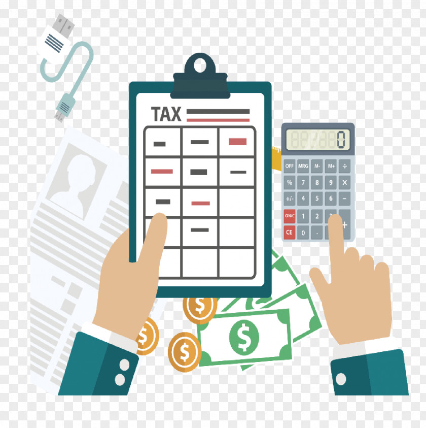 The Accountant Is At Work Goods And Services Tax Filing Return Form PNG