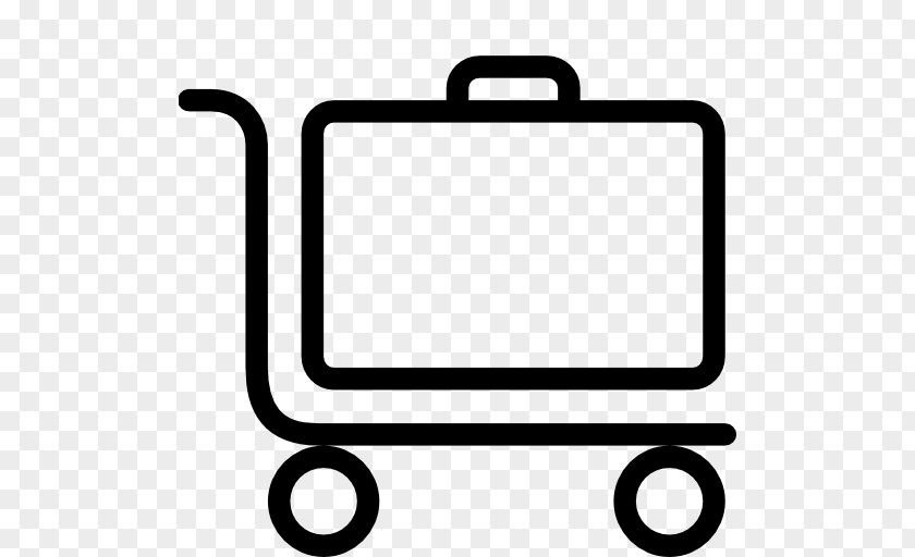 Trolly Baggage Trolley Suitcase PNG
