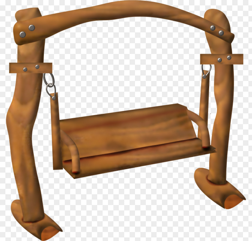 Tube Balancelle Furniture Swing Wood Table PNG