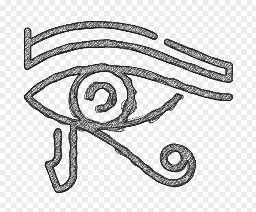 Egypt Line Craft Icon Eye Of Ra PNG