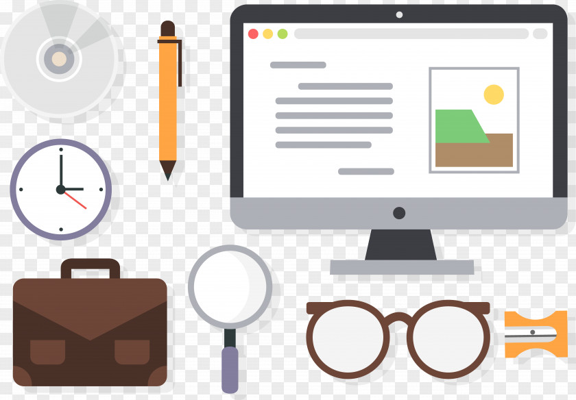 Office Tools Highlights Tool Illustration PNG