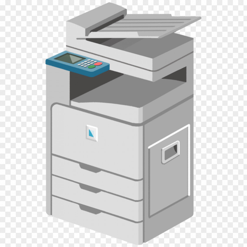 Printer Laser Printing Photocopier Multi-function Office PNG