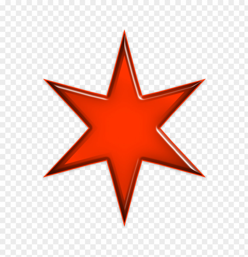 Red Star Of Bethlehem Silhouette Clip Art PNG