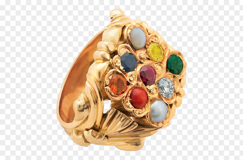 Ring Navaratna Jewellery Gemstone Birthstone PNG