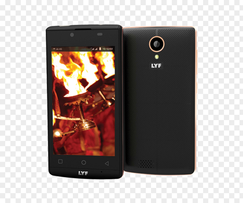 Smartphone LYF 4G Mobile Phones Jio PNG