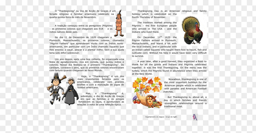 Thanksgiving Day Advertising Brochure Font Animal PNG