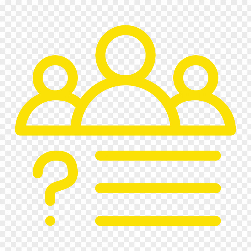 Yellow Directory Teamwork Icon PNG
