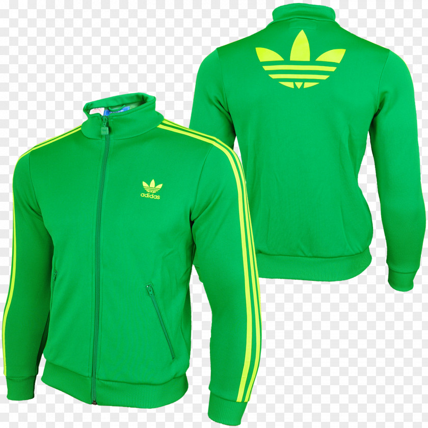 Adidas Hoodie Tracksuit Green Jacket Yellow PNG