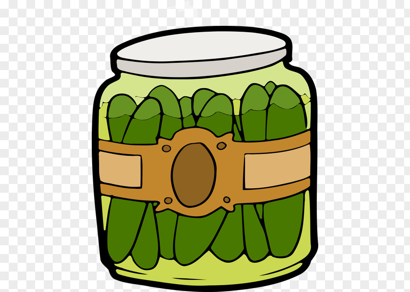 Jar Pickled Cucumber Pickling Clip Art PNG