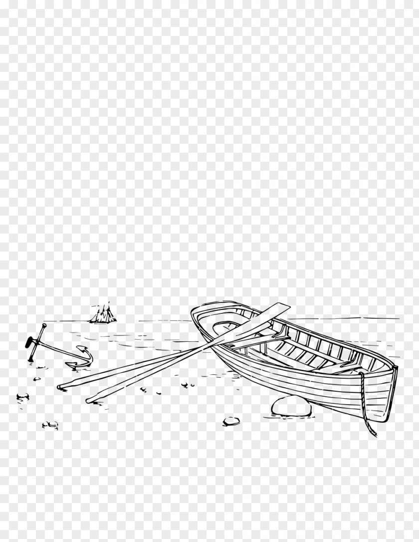 Rowing Boat Drawing Clip Art PNG