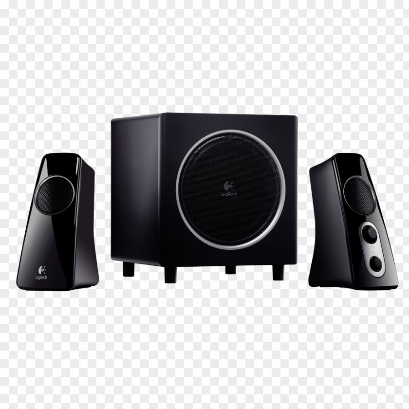 Speaker Loudspeaker Computer Speakers Logitech Mouse Subwoofer PNG