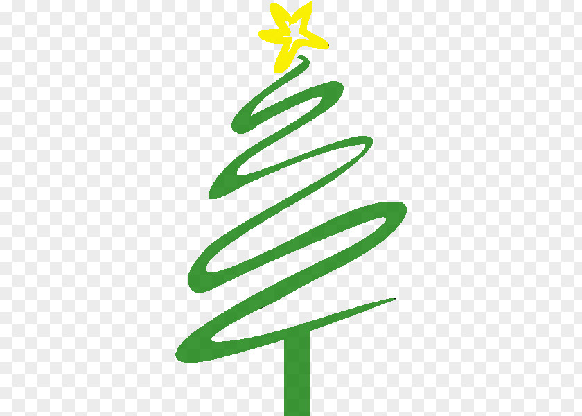Christmas Tree Silhouette Drawing PNG