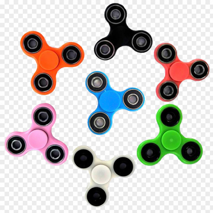 Fidget Spinner Fidgeting Plastic Product Toy PNG
