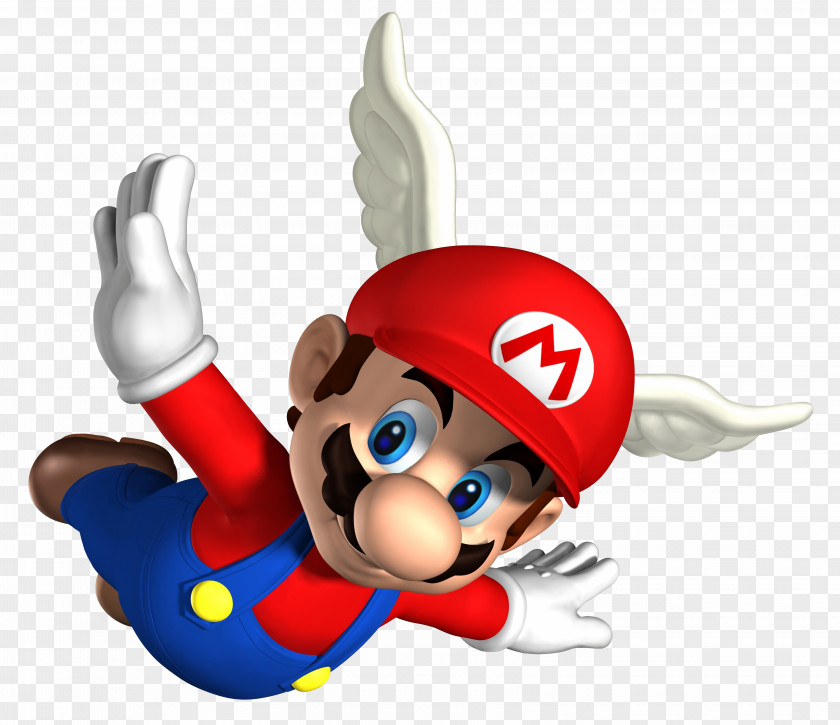 Mario Super 64 3D Land Bros. Luigi PNG