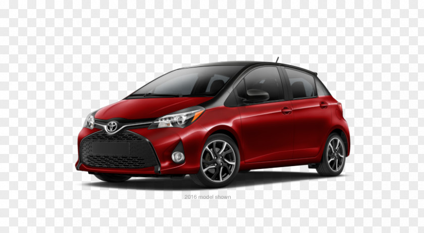 Toyota 2017 Yaris Subcompact Car PNG