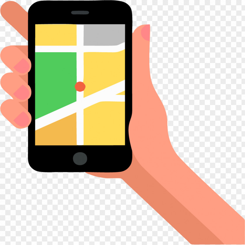 Vector Maps For Mobile Smartphone Phone Map Information PNG