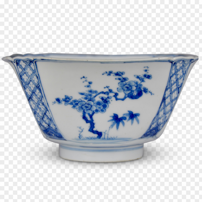 Yixing Blue And White Pottery Ceramic Cobalt Saucer Bowl PNG