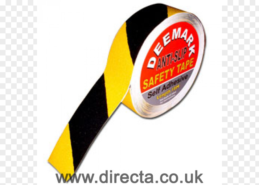 Black Adhesive Tape Yellow PNG