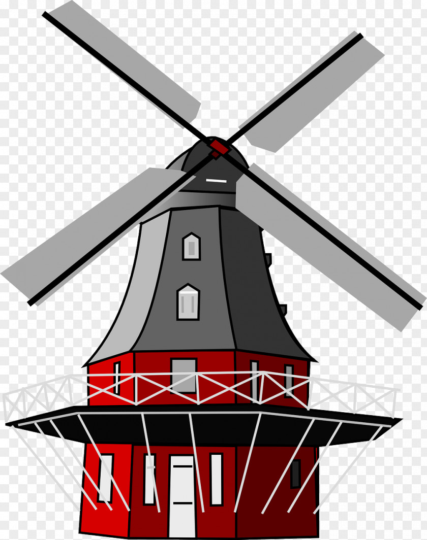 Wind Energy Windmill Clip Art PNG