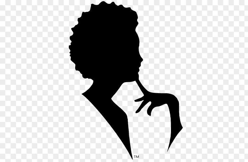 Afro Puffs Silhouette Clip Art PNG