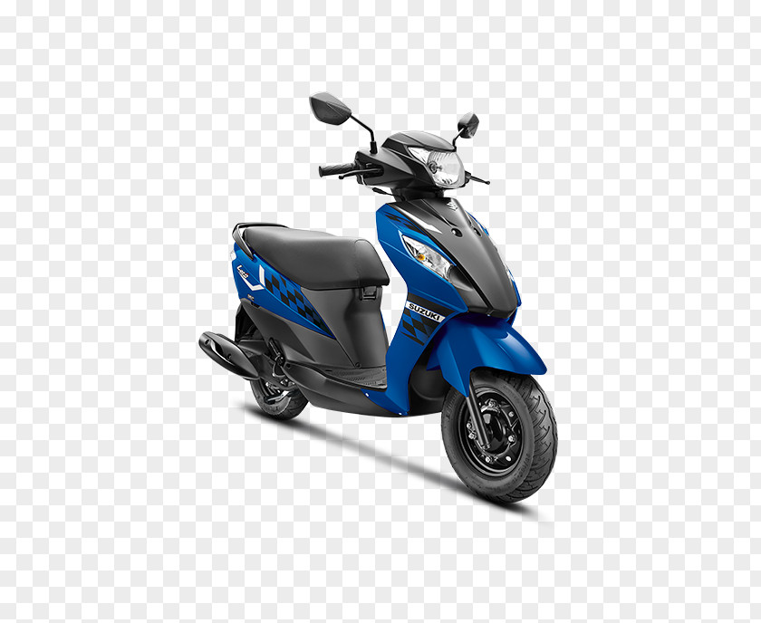 Blue Motorcycle Suzuki Let's Scooter Bajaj Auto PNG