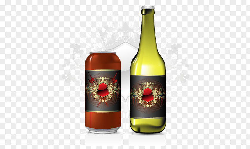 Bottled And Canned Beer Soft Drink Tequila PNG